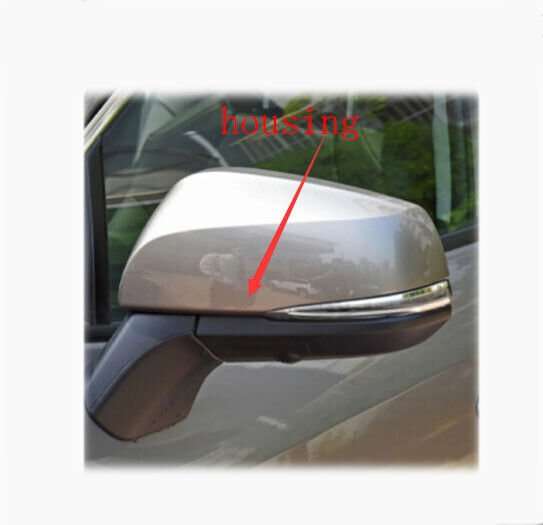 Side View Mirror Housing Part Gold Left For 2020-2023 Toyota Frontlander SUV