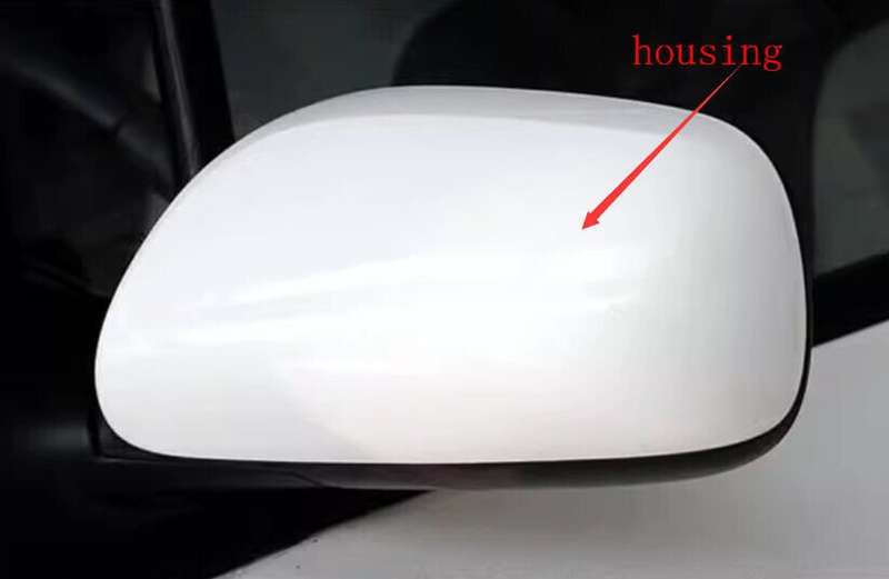 Side View Mirror Housing White Left For 2008-2013 Toyota Yaris P9 Hatchback