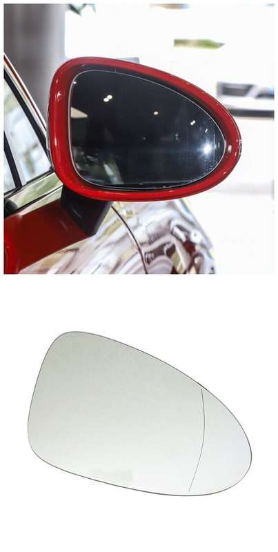 Car Side View Mirror Glass Heating Right Part 1PC For 2014-2020 Porsche Macan