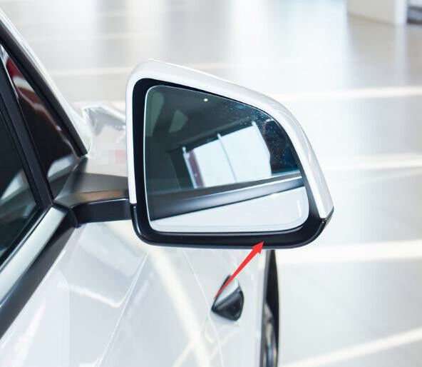 Right Black Car Front Side Mirror Housing Frame For 2021-2023 Tesla Model Y SUV