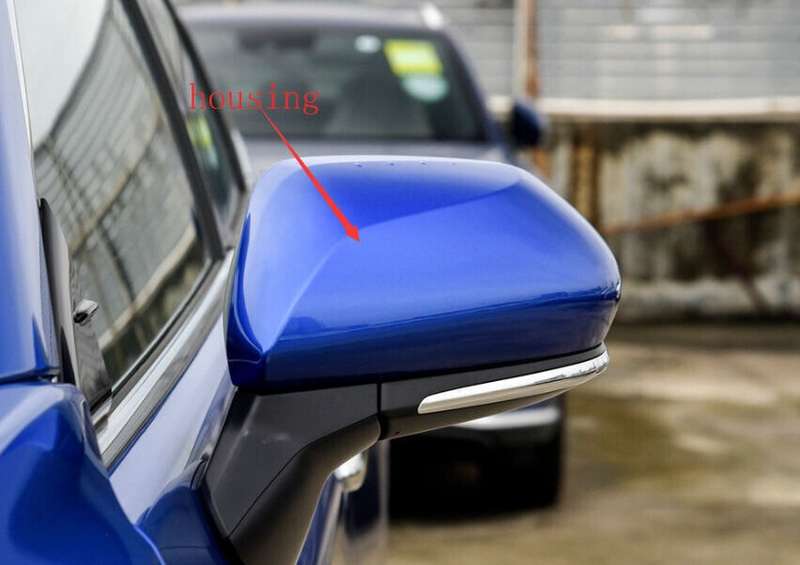 Blue Side View Mirror Housing Markdown Left For 2019-2023 Toyota Avalon Sedan