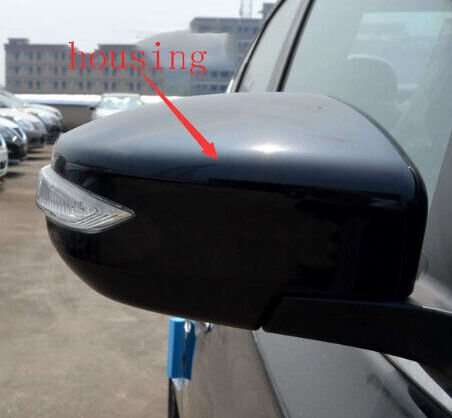 Side View Mirror Housing Part Black Right 1X For 12-22 Nissan Sylphy B17Z Sedan