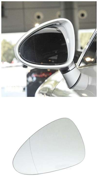 Side View Mirror Glass Heating Left Part 1PC For 2010-2016 Porsche Panamera