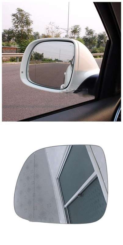 Car Side View Mirror Glass Heating Left Part New 1PC For 2006-2009 Audi Q7
