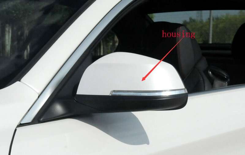 Side View Mirror Housing Markdown New White Left For 13-17 BMW 4 Series F32
