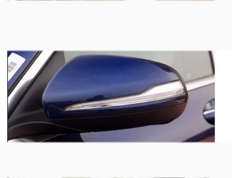 For 15-21 Benz C Class W205 Side View Mirror Assembly 9 Pins Part Left Blue