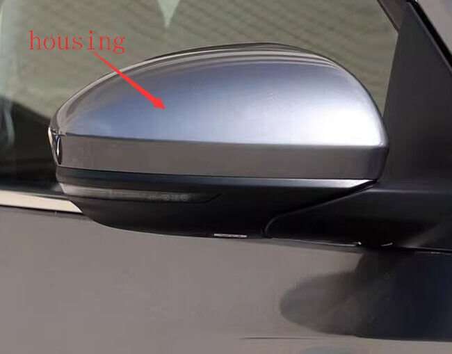 Side View Mirror Housing Part Gray Right 1X For 19-23 Nissan Sylphy B18Z Sedan
