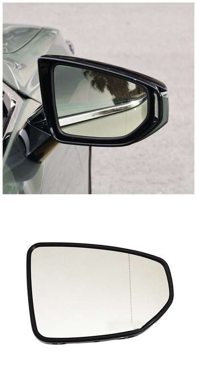Car Side View Mirror Glass Heating Right Part 1PC For 2018-2021 Lexus ES LS RC