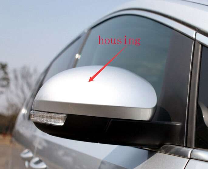 Side View Mirror Housing Top Quality Part Silver Right For 12-16 VW Sharan 7N1