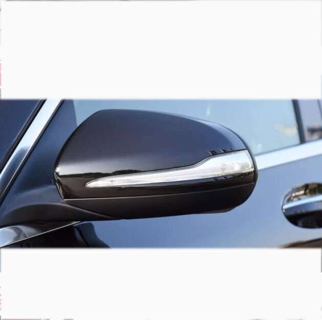 For 15-21 Benz C Class W205 Side View Mirror Assembly 9 Pins Part Left Black