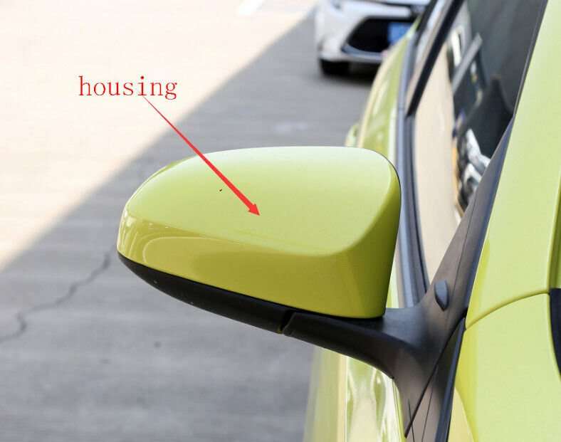 Side View Mirror Housing Yellow Right For 14-21 Toyota YARiS L NSP15 Hatchback