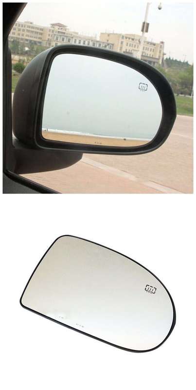 Side View Mirror Glass Heating Replacement Right 1PC For 2007-2016 Jeep Compass