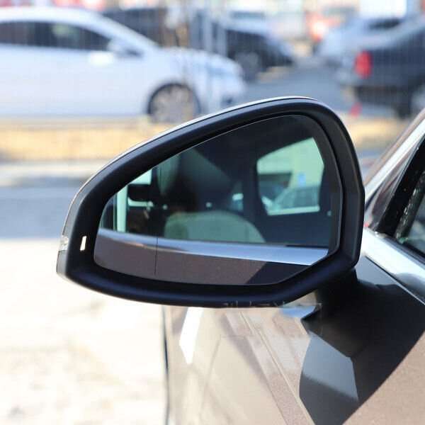 Car Side View Mirror Glass Heating Left Part New 1PC For 2017-2021 Audi A4 A5