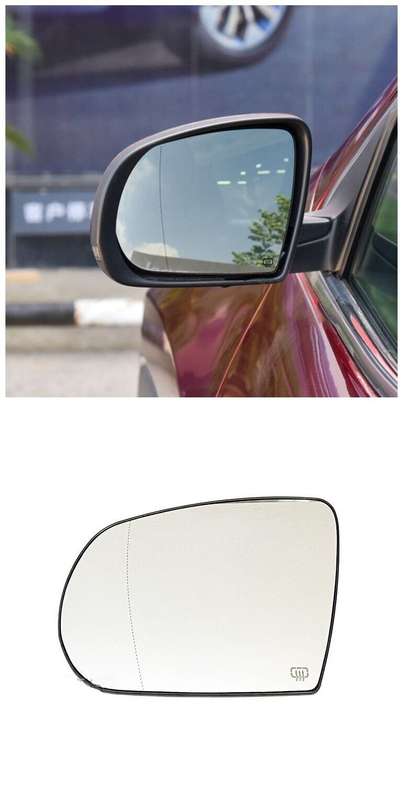 Side View Mirror Glass Heating Replacement Left For 2016-2021 Jeep Cherokee