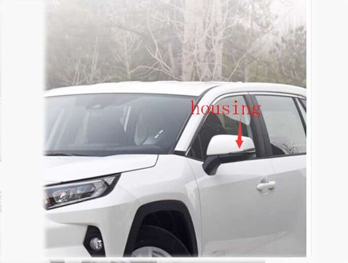 Side View Mirror Housing Part White Left For 2020-2023 Toyota Frontlander SUV