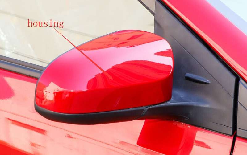 Side View Mirror Housing Red Right For 2014-2021 Toyota YARiS L NSP15 Hatchback