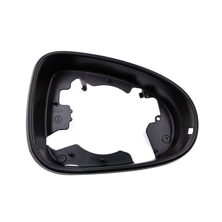 Right Black Front Side Mirror Housing Frame 1PC For 2011-2018 VW Touareg SUV