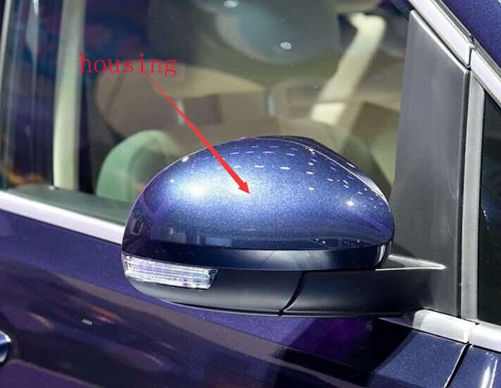 Side View Mirror Housing Top Quality Part Blue Right For 2012-2016 VW Sharan 7N1