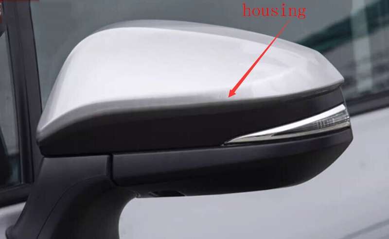Side View Mirror Housing Part Light Silver Left For 2021-2023 Toyota Venza SUV