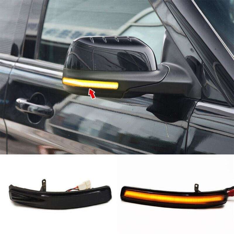 Pair Rear View Door Mirror Turn Signal Lamp Light For Ford Explorer 2011-2019
