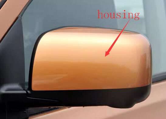 Side View Mirror Housing Part Gold Left 1X For 2008-2015 Nissan Qashqai J10Z SUV