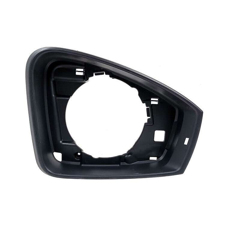 Right Black Front Side Mirror Housing Frame 1PC For 2019-2020 VW Touareg SUV