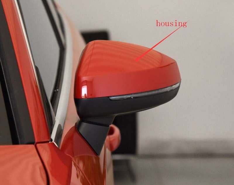 Side View Mirror Housing Top Quality Part Red Left For 2014-2017 Audi A3 85S