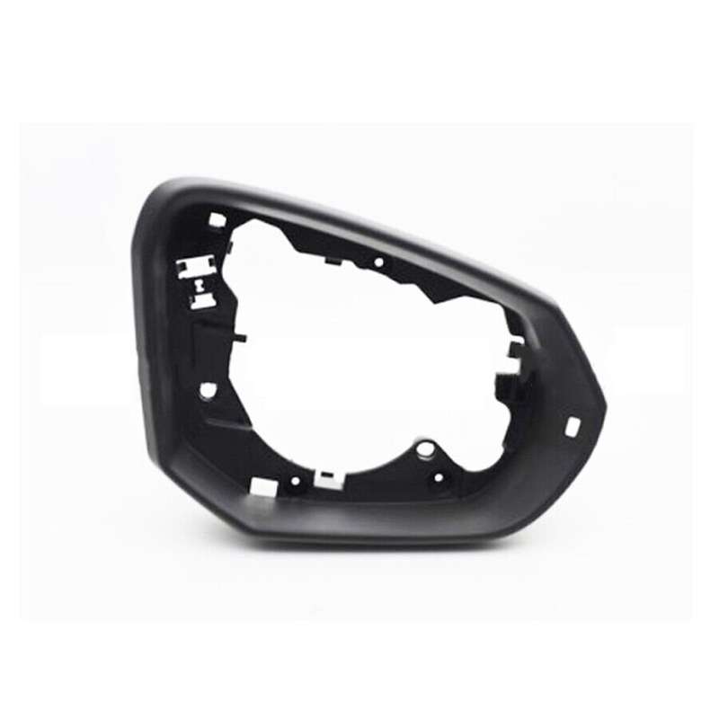 Right Black Front Side Mirror Housing Frame 1PC For 2018-2021 Audi Q3 Q2 SUV