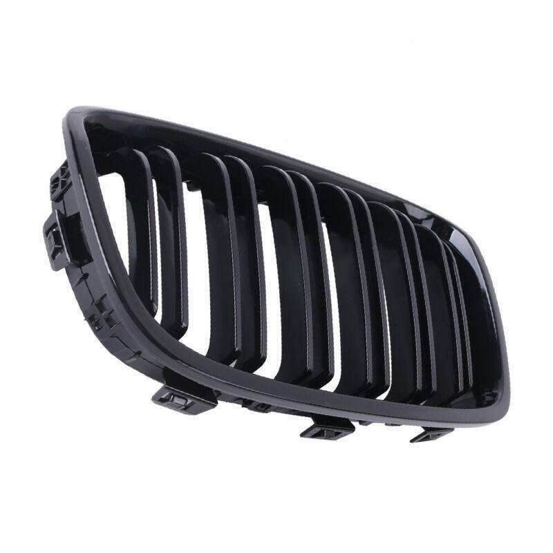 One Pair of Gloss Black Twin Slat Front Grille fit for BMW F20 F21 2011-2014