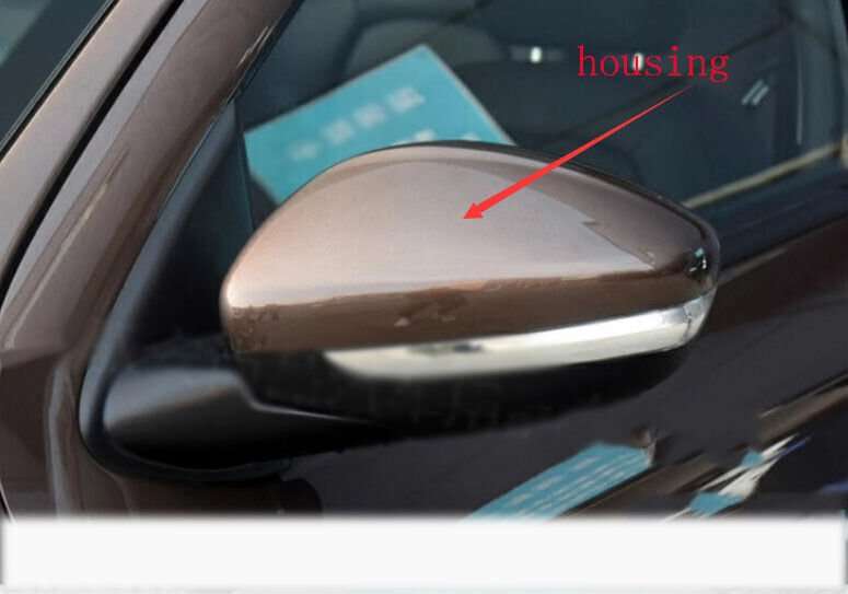 Side View Mirror Housing Top Quality Part Brown Left For 2014-2018 Peugeot 2008