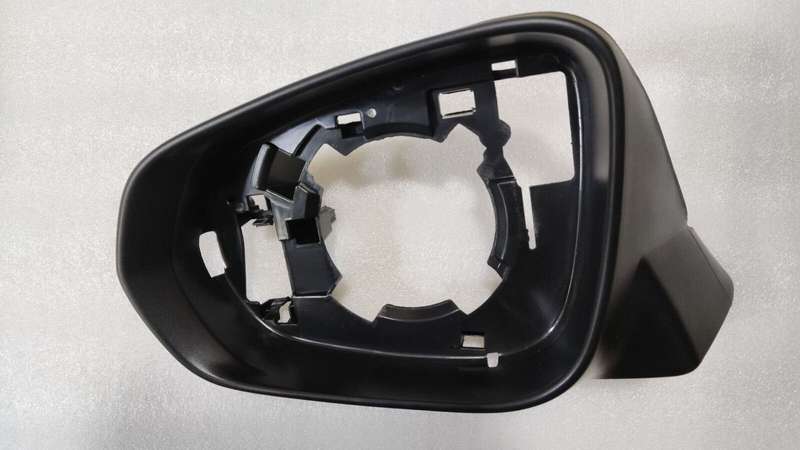 Left Black Front Side Mirror Housing Frame 1PC For 2015-2020 Lexus NX RX SUV