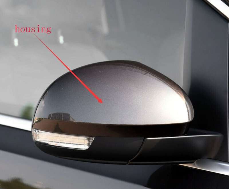 Side View Mirror Housing Top Quality Part Brown Right For 12-16 VW Sharan 7N1
