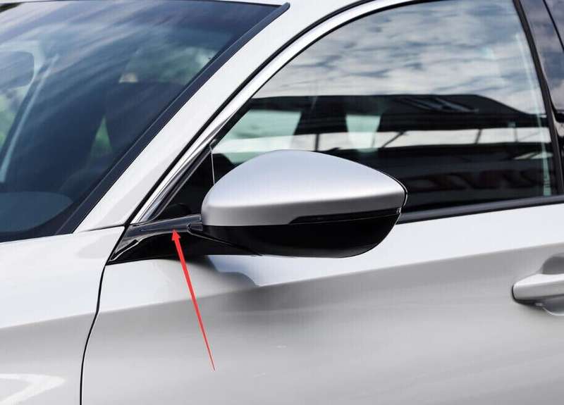 Left Side View Mirror Base 5 Year Warranty For 18-23 Honda Inspire CV Sedan