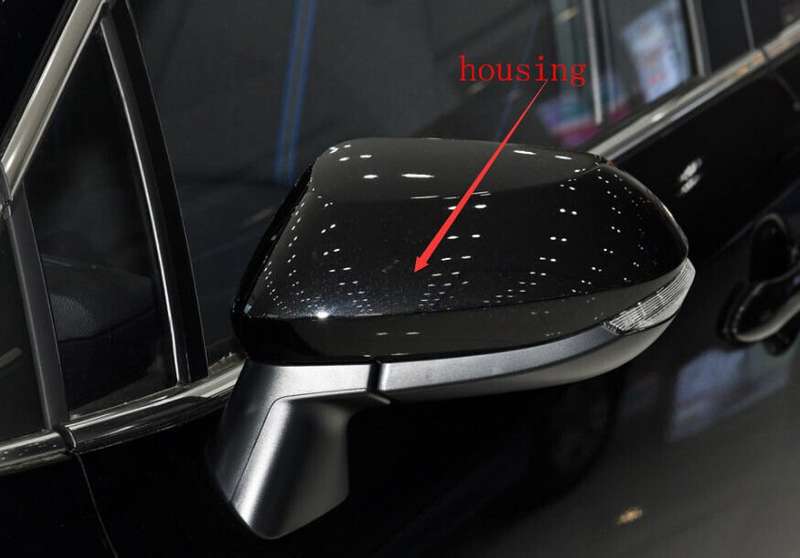 Side View Mirror Housing Part Black Left For 2014-2019 Toyota Levin E18 Sedan