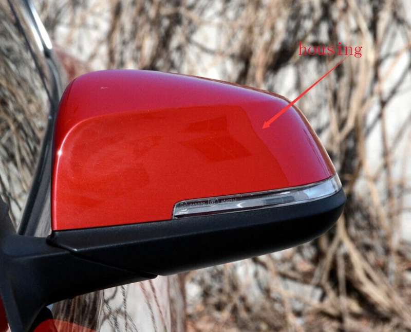 Side View Mirror Housing Markdown New Red Left For 2013-2017 BMW 4 Series F32