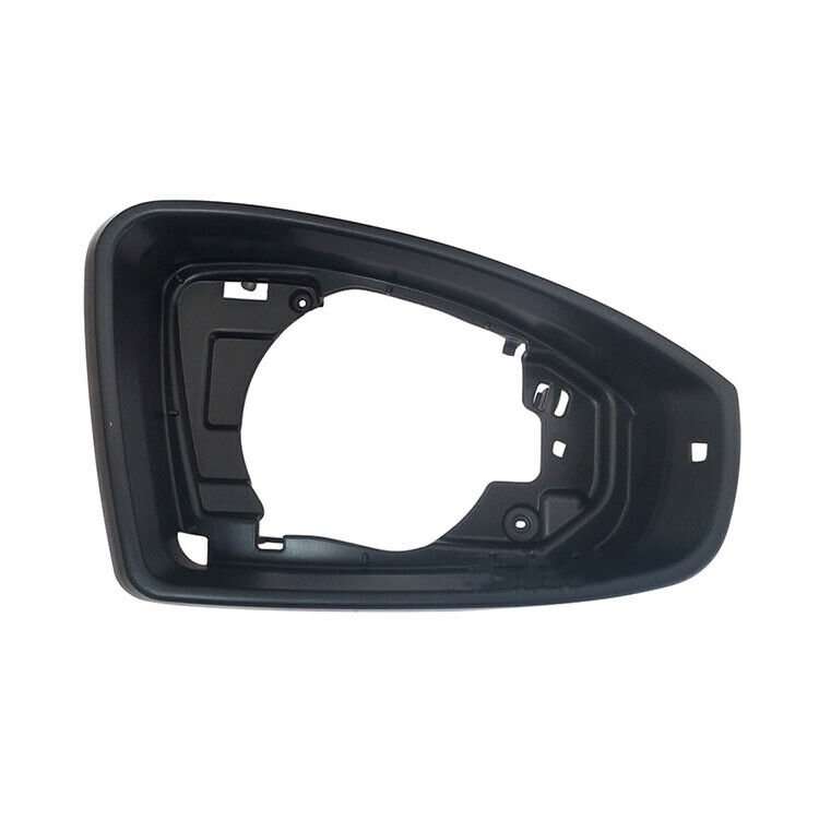 Right Black Front Side Mirror Housing Frame 1PC For 2019-2022 VW Passat Sedan