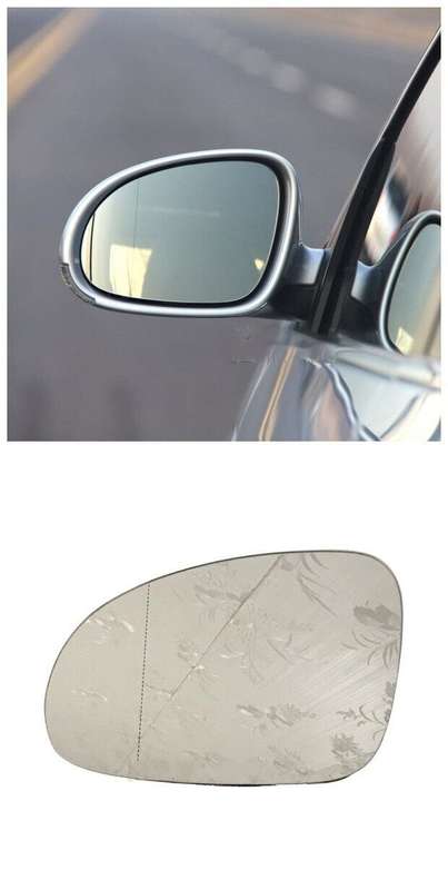 Side View Mirror Glass Heating Left Part For Volkswagen Passat B6 Jetta Golf