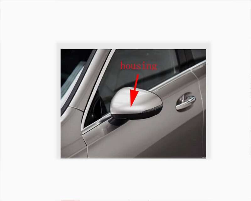 Side View Mirror Housing Markdown Silver Left For 2019-2023 Benz A Class W177