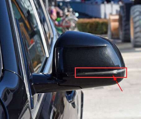 For 2022 BMW X3 G01 SUV Side Mirror Turn Signal Light Left Side Original Quality
