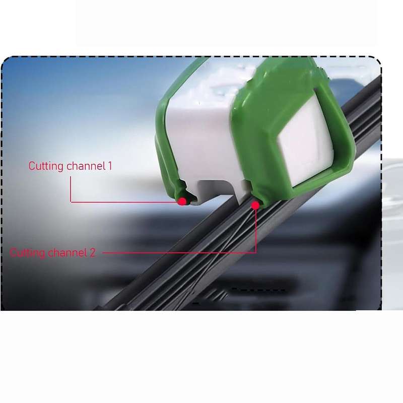 For Car Wiper Cutter Repair Tool Windshield Windscreen Wiper Restorer Blade 1Set