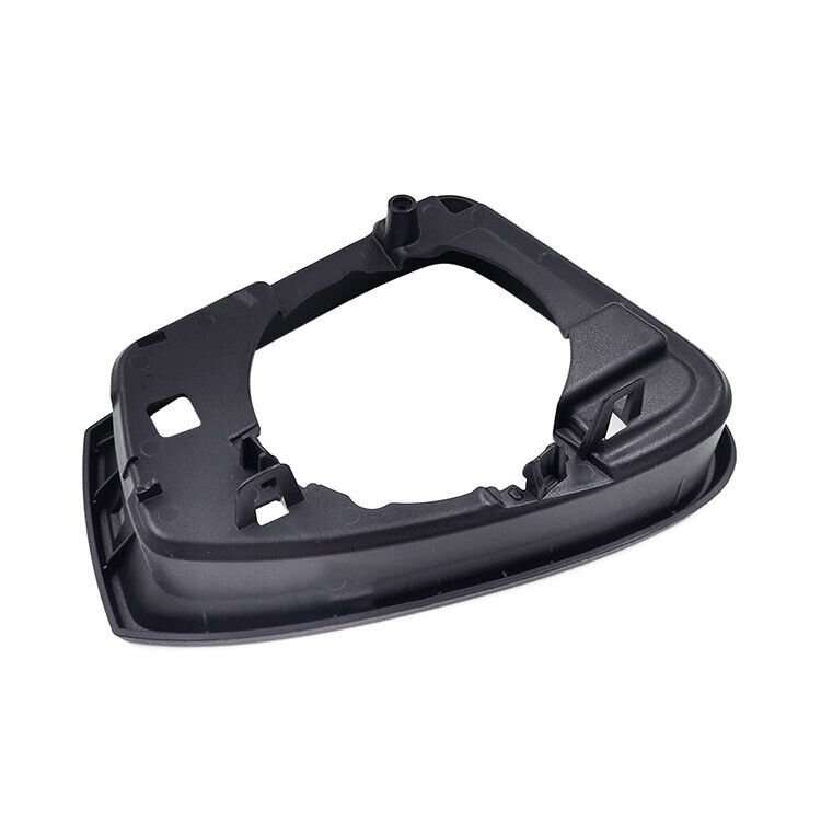 Left Black Front Side Mirror Housing Frame 1PC For 2019-2020 VW Touareg SUV