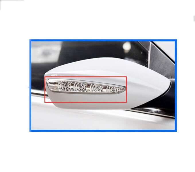 For 2011-2016 Hyundai Sonata 8 YF Sedan Side Mirror Turn Signal Light Right Part