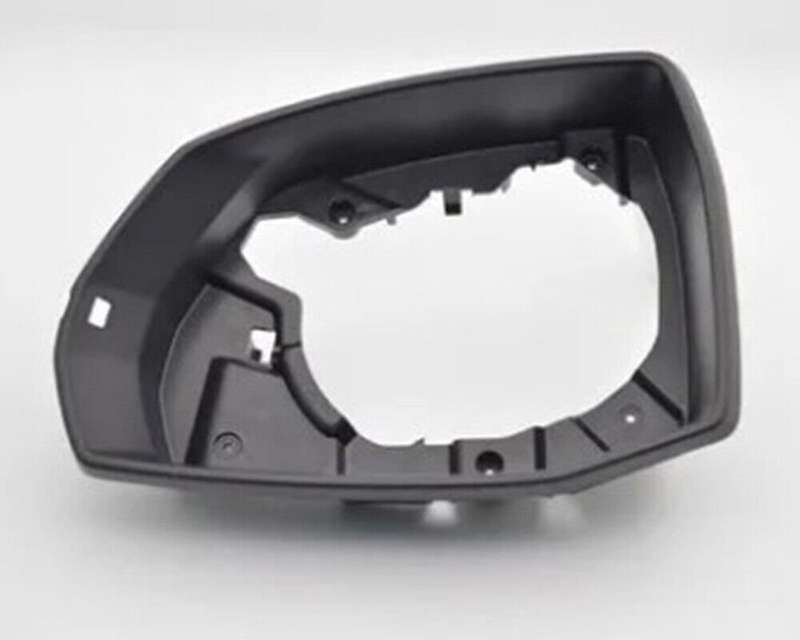 Left Black Front Side Mirror Housing Frame 1PC For 2017-2022 Audi Q5 Q7 SUV