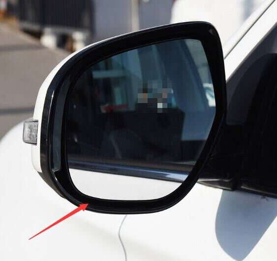 Left Black Front Side Mirror Housing Frame For 19-21 Mitsubishi Outlander SUV