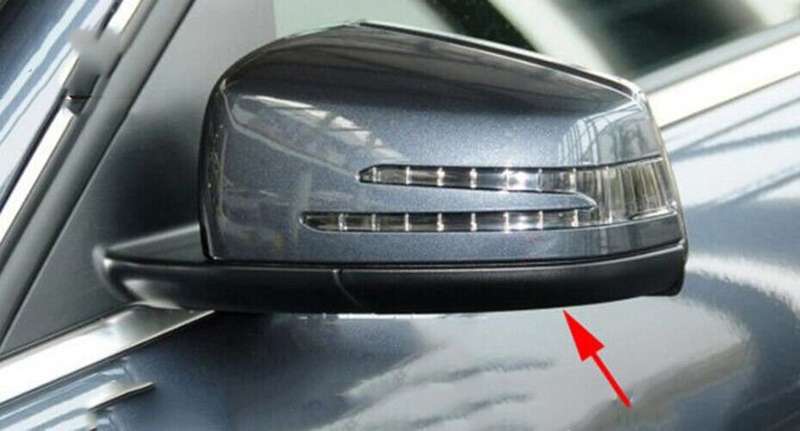 For 13-18 Benz A Class Hatchback Door Side View Mirror Lower Housing Left 1PC