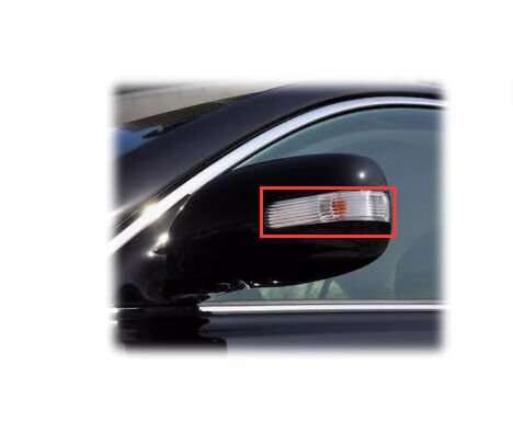 For 2006-2015 Toyota Camry _V4_ Sedan Side Mirror Turn Signal Light Left Side
