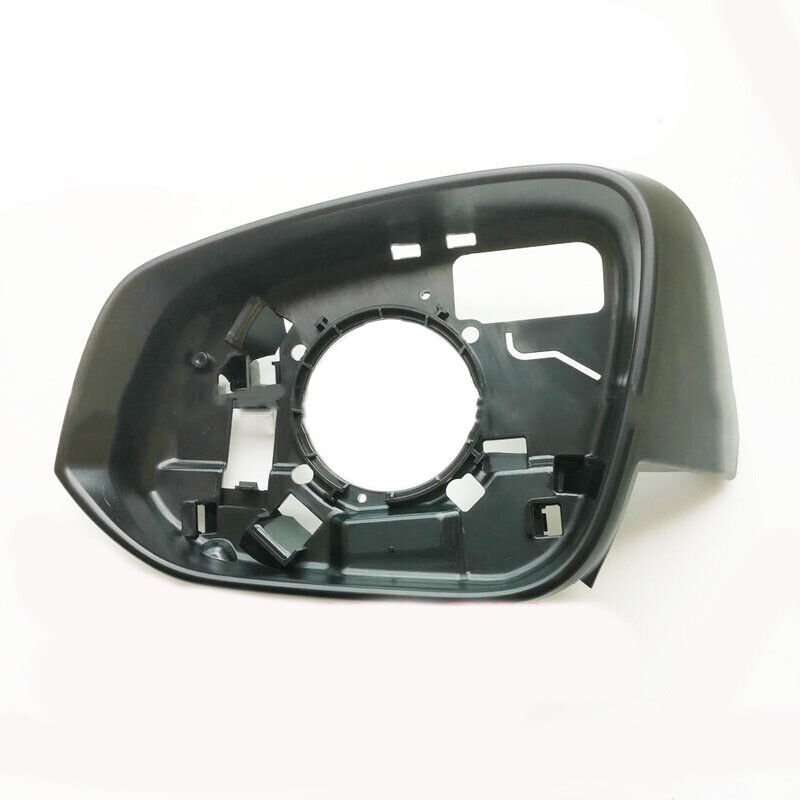 Left Black Front Side Mirror Housing Frame 1PC For 15-18 Toyota Highlander SUV