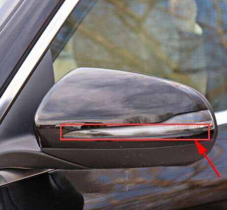 For 17-22 Benz E Class W213 Sedan Side Mirror Turn Signal Light Left Side Part