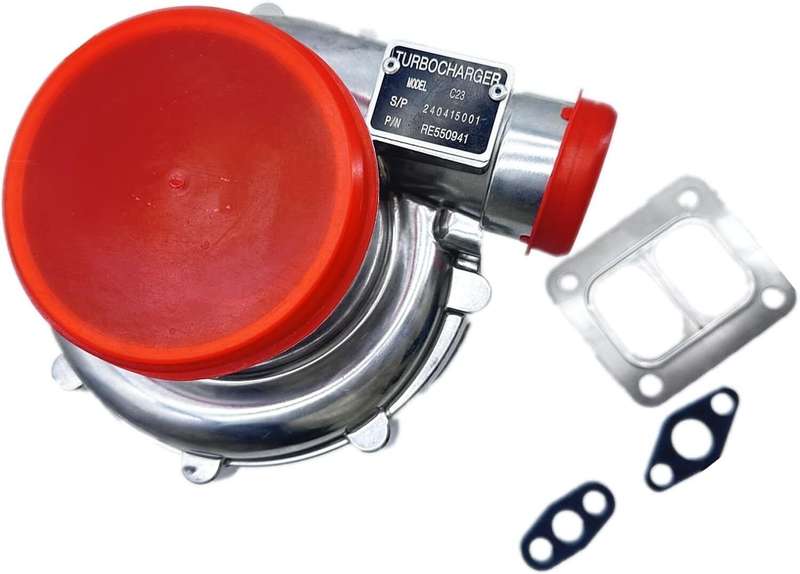Turbocharger 7767WAS3 RE550945compatible with John Deere C23 Engine Tractor 7130