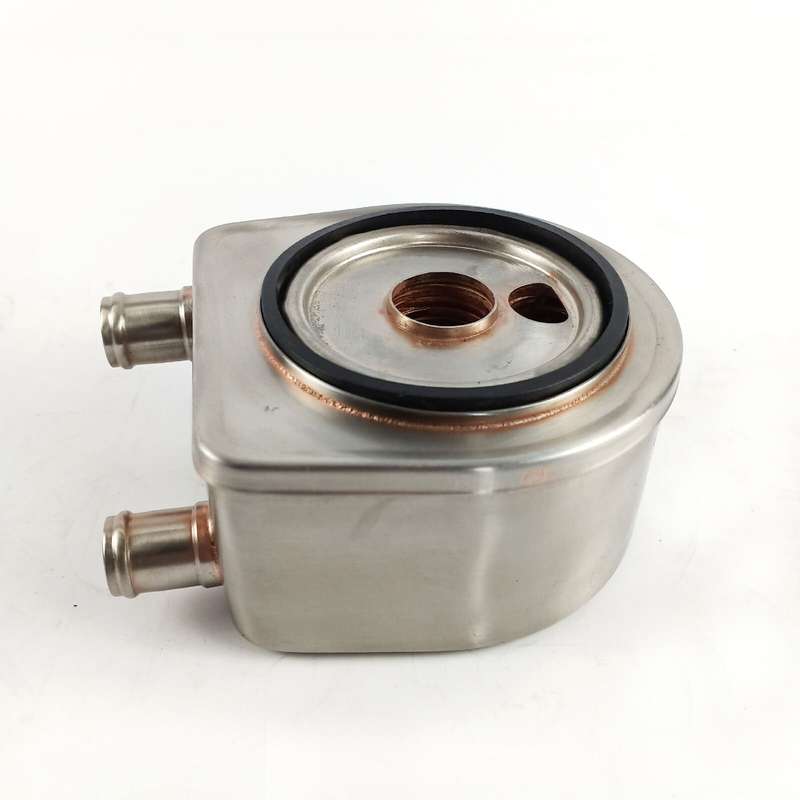 2486A222Oil Cooler Compatible with Perkins1004-4 1004-401004-40T 1004-42 1004-4T